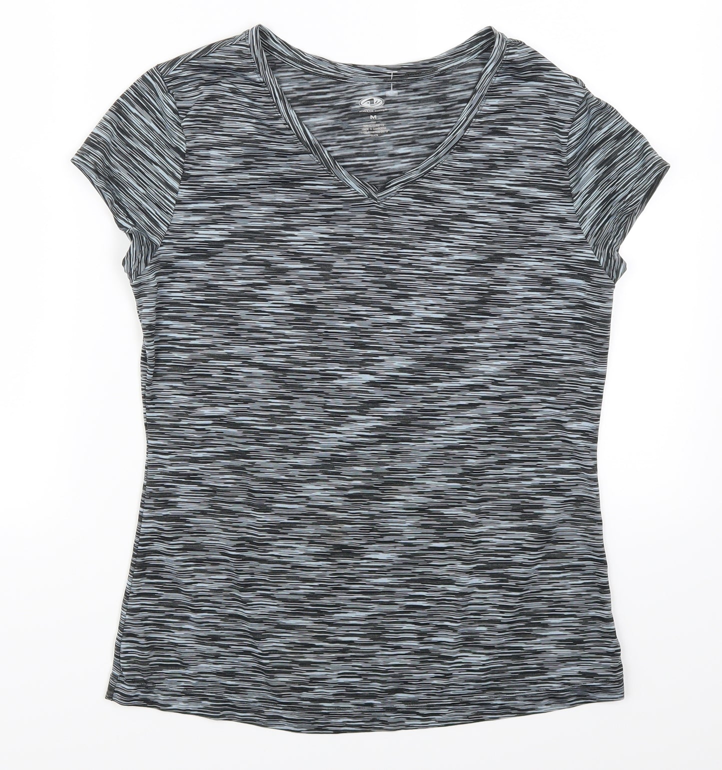 Athletic orks Womens Grey   Basic T-Shirt Size 12
