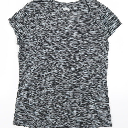 Athletic orks Womens Grey   Basic T-Shirt Size 12