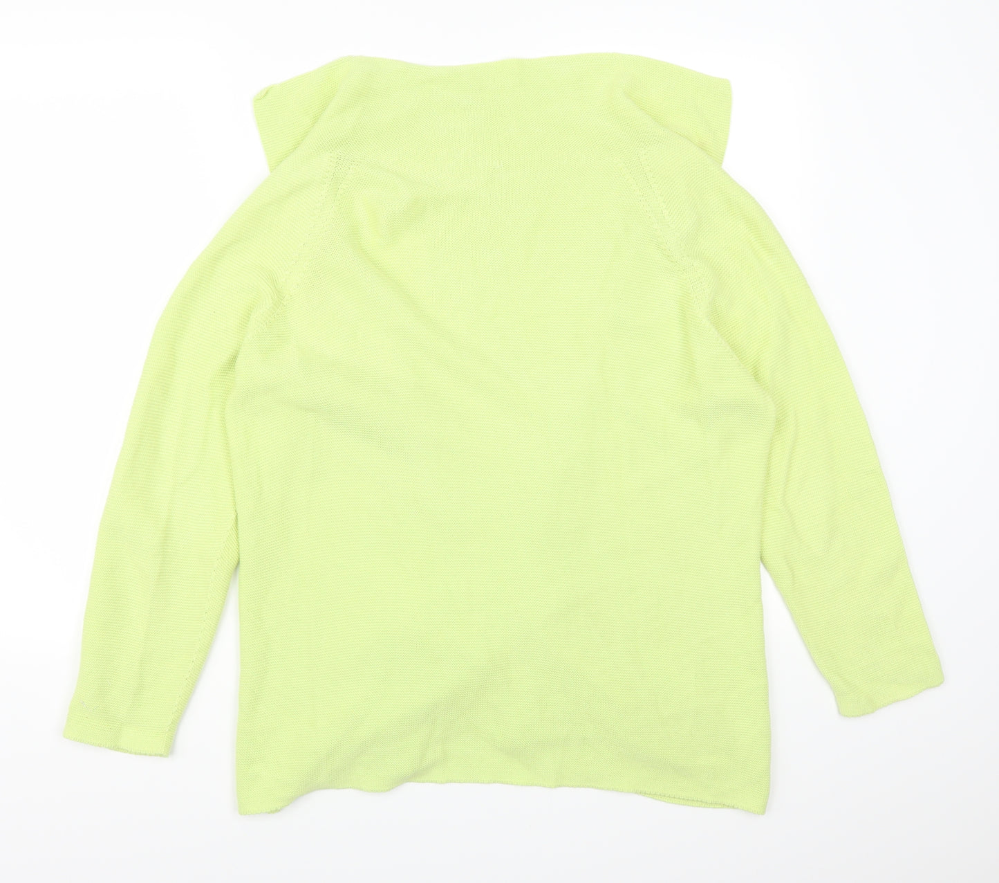 Preworn Womens Green   Cardigan Jumper Size 4