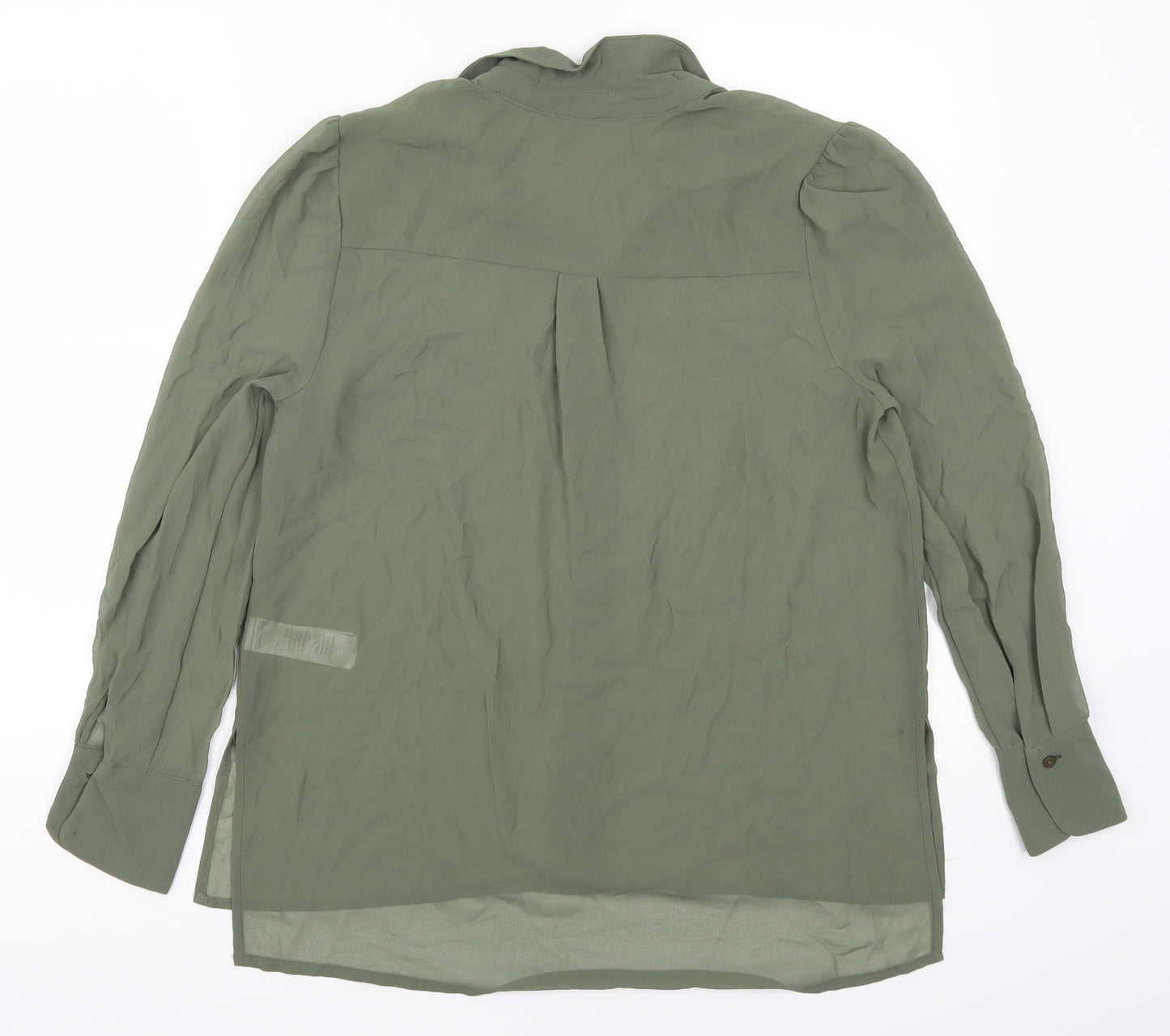 New Look Womens Green   Basic Button-Up Size 6