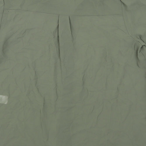 New Look Womens Green   Basic Button-Up Size 6