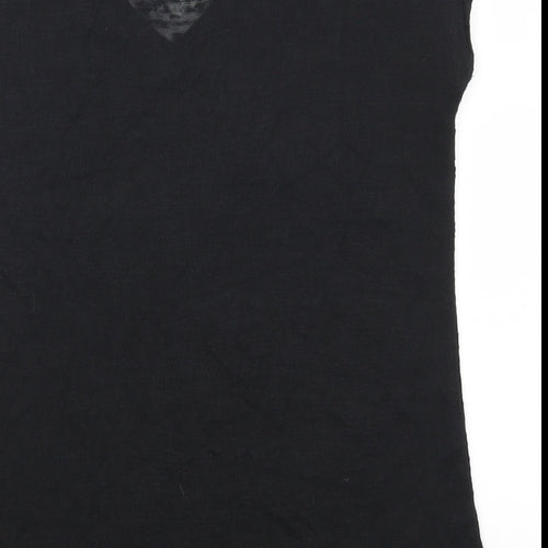 Noa.n Paris Womens Black   Basic T-Shirt Size M
