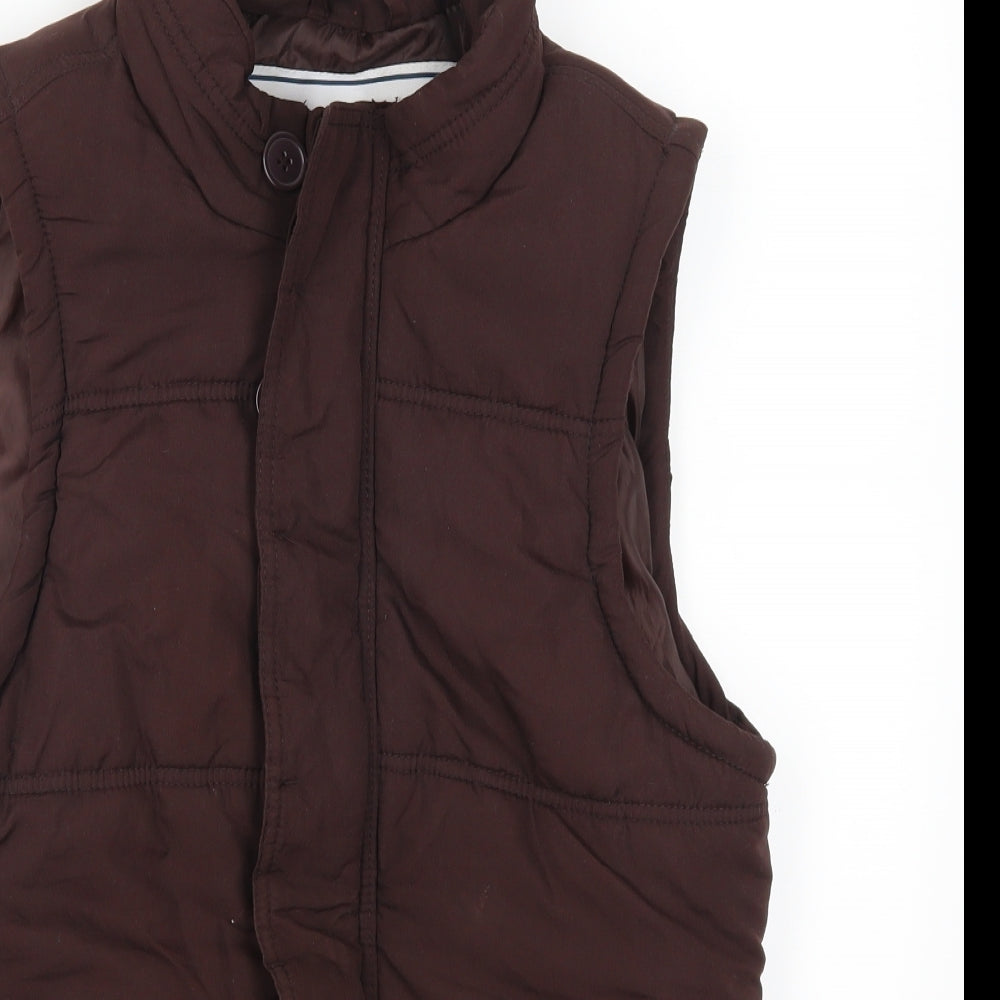 Cedar Wood State Mens Brown   Gilet Coat Size M