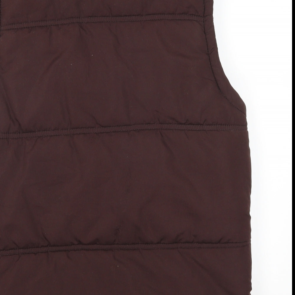 Cedar Wood State Mens Brown   Gilet Coat Size M
