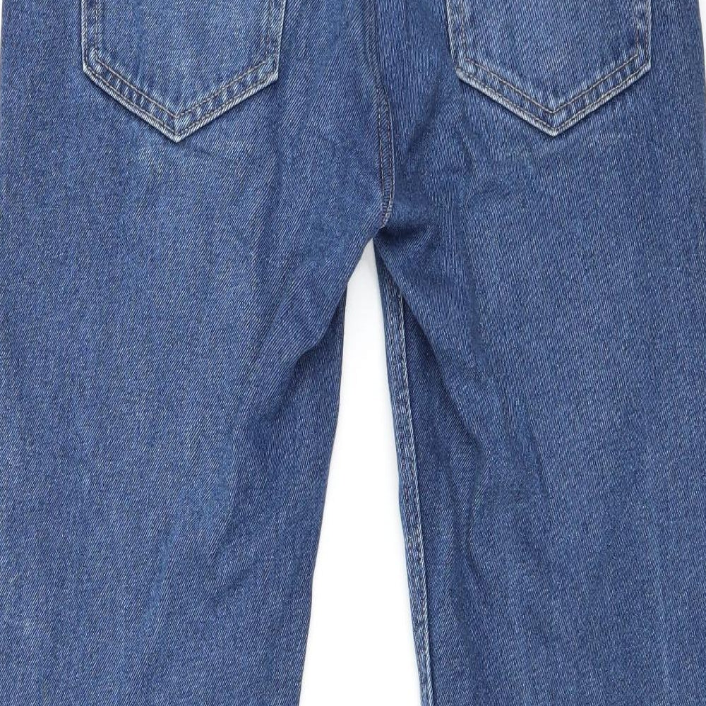 George Mens Blue  Denim Straight Jeans Size 34 in L31 in