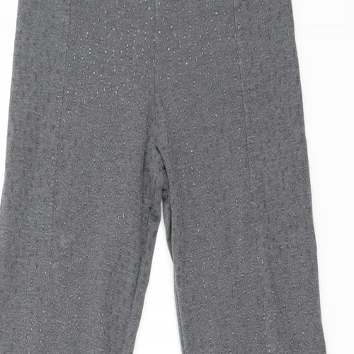 H&M Girls Grey Geometric  Carrot Trousers Size 12-13 Years