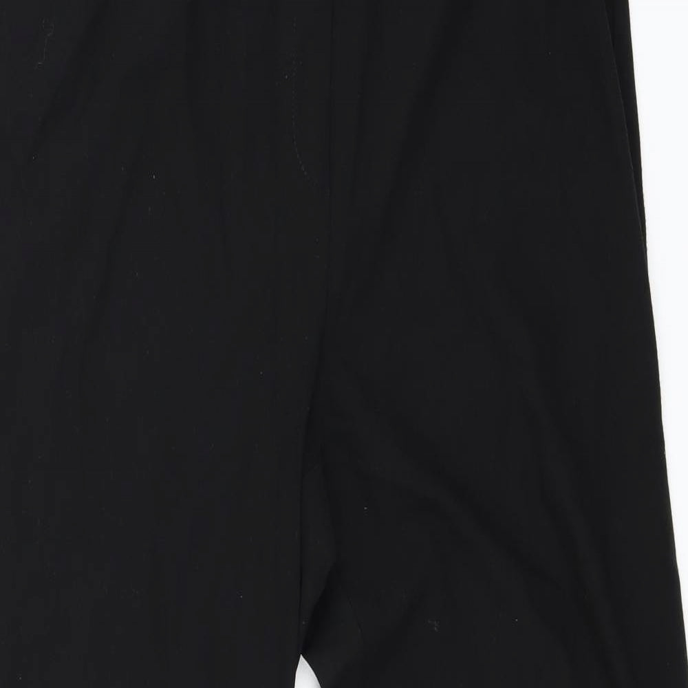 Marks and Spencer Womens Black   Trousers  Size 14 L29 in