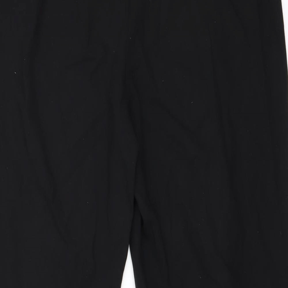 Marks and Spencer Womens Black   Trousers  Size 14 L29 in