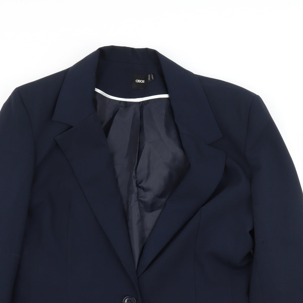 ASOS Womens Blue   Jacket Blazer Size 12