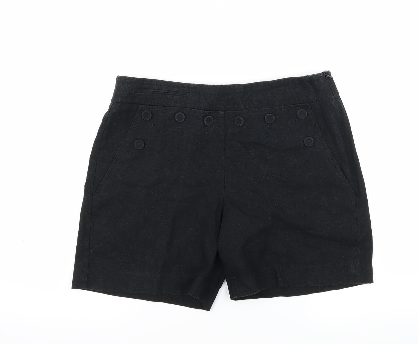 Marks and Spencer Womens Black   Hot Pants Shorts Size 12