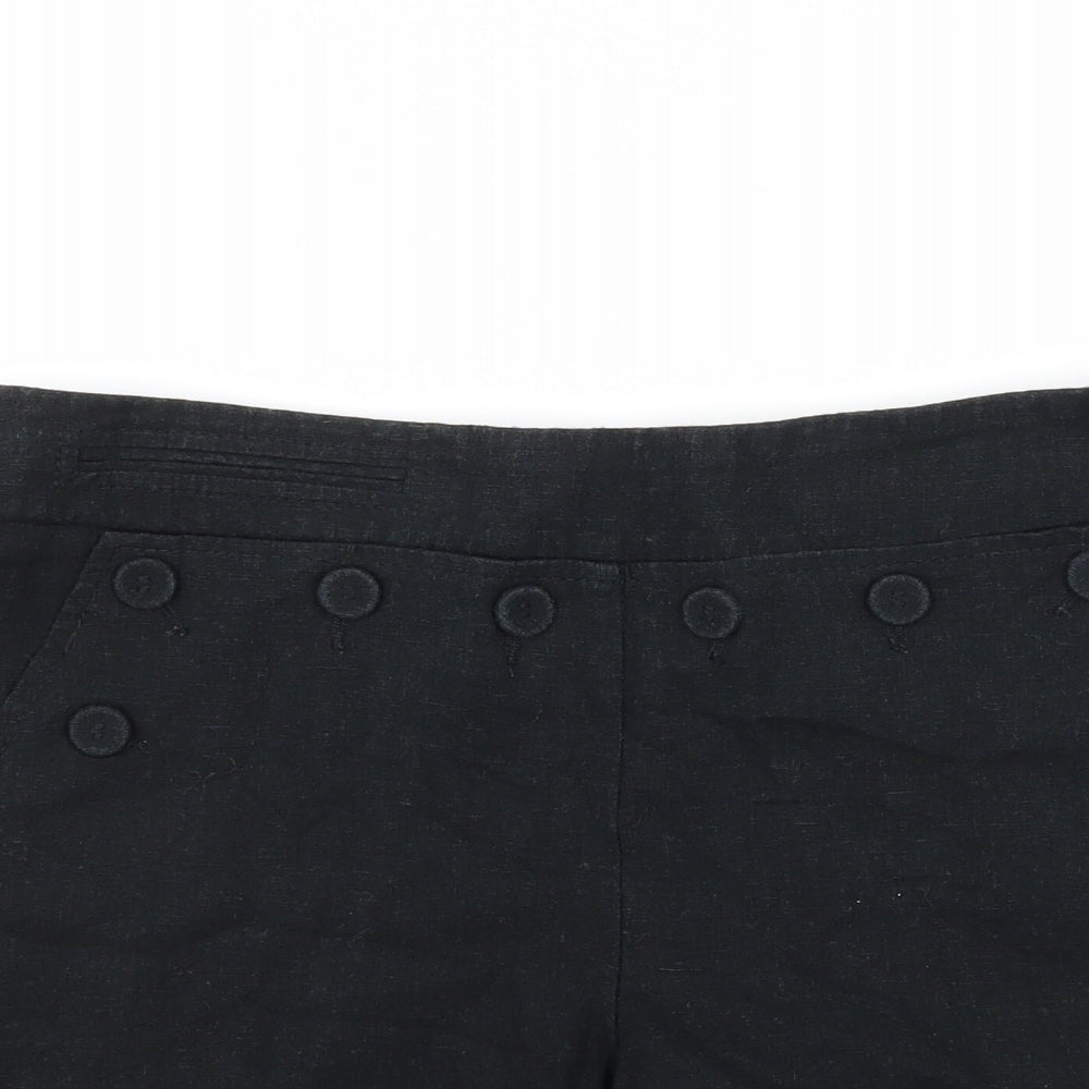 Marks and Spencer Womens Black   Hot Pants Shorts Size 12