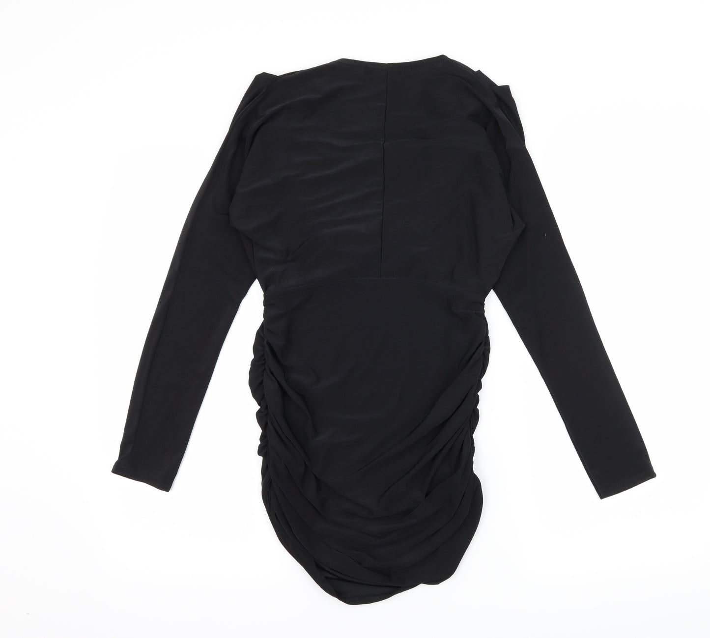 QED London Womens Black  Jersey Bodycon  Size 12
