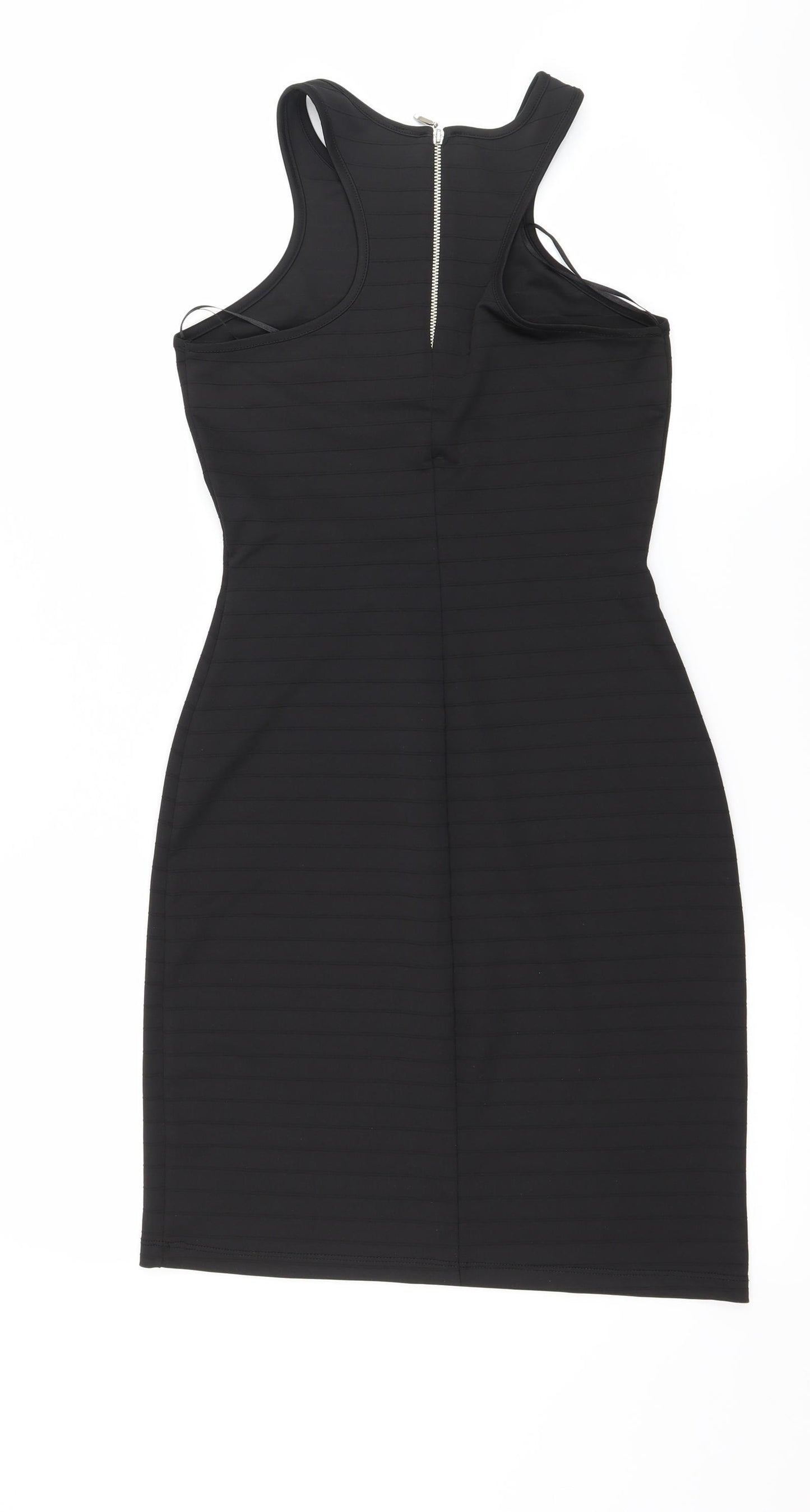 Codentry Womens Black  Jersey Bodycon  Size XS