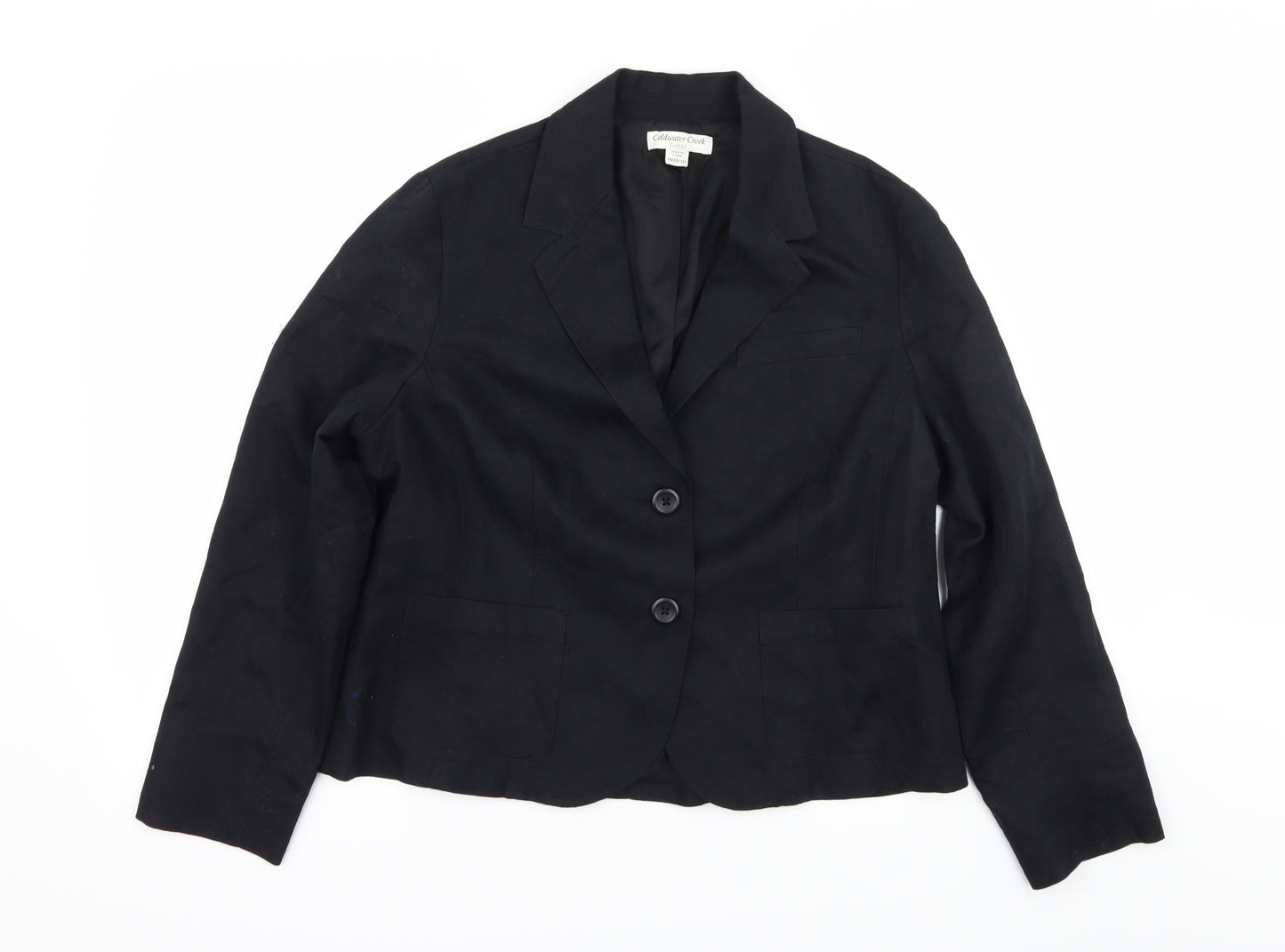 Coldwater Creek Womens Blue   Jacket  Size 10