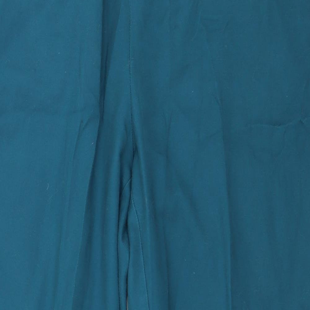 Per Una Womens Blue   Trousers  Size 18 L28 in
