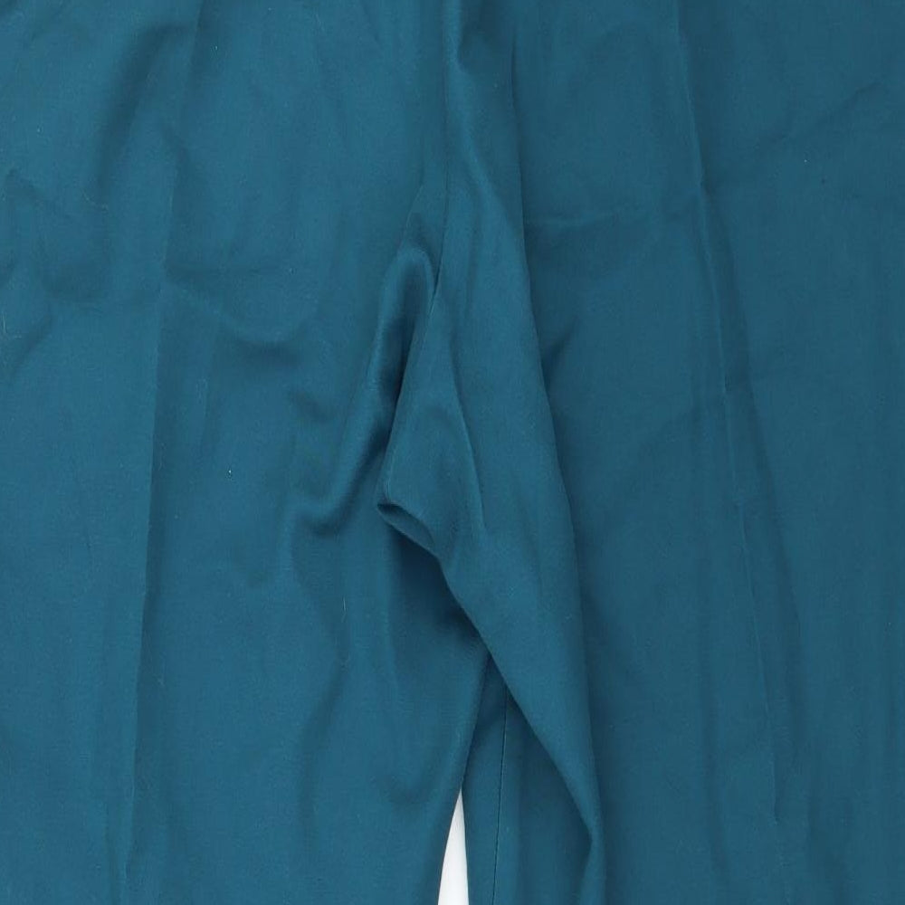 Per Una Womens Blue   Trousers  Size 18 L28 in
