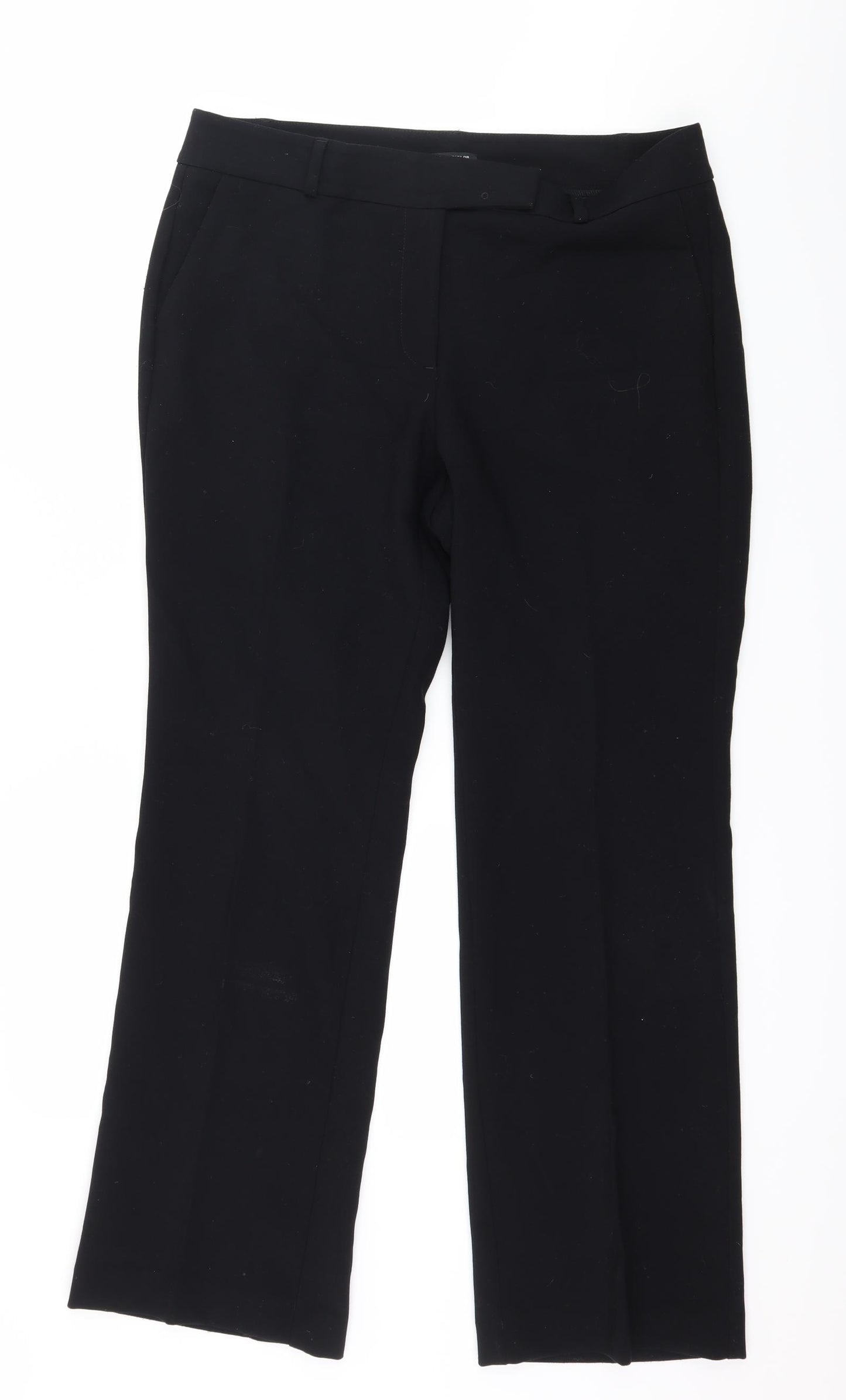 Ann Taylor Womens Black   Trousers  Size 12 L30 in