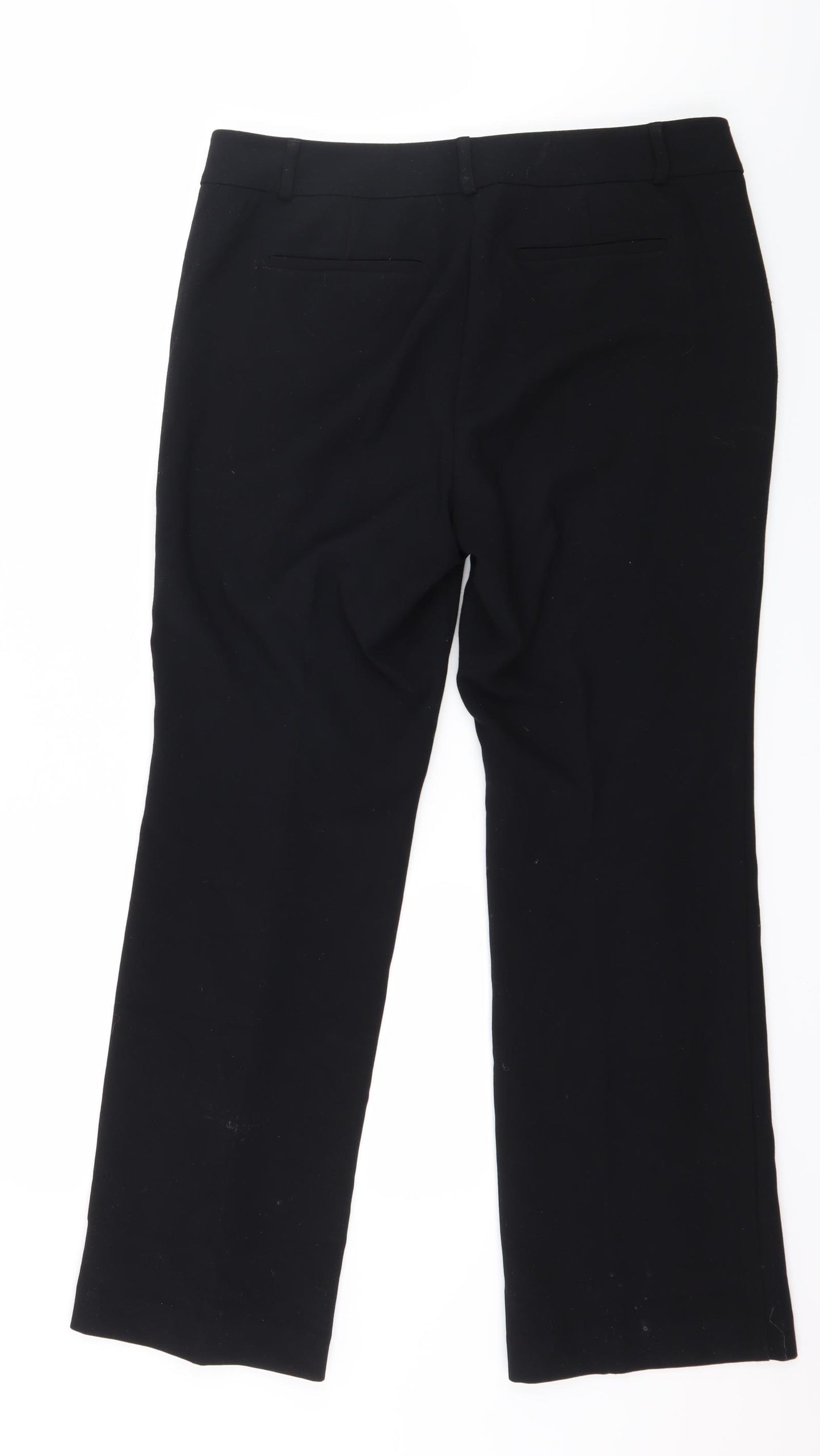 Ann Taylor Womens Black   Trousers  Size 12 L30 in