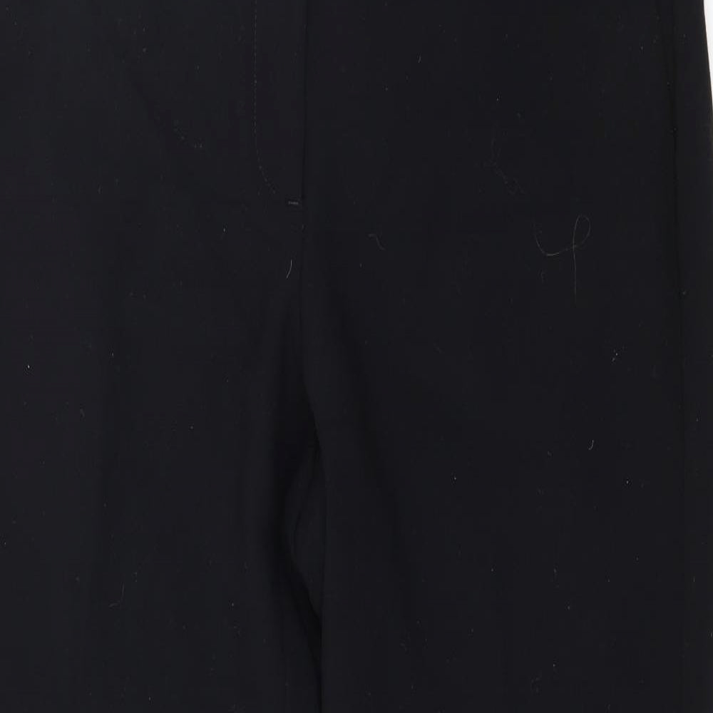 Ann Taylor Womens Black   Trousers  Size 12 L30 in
