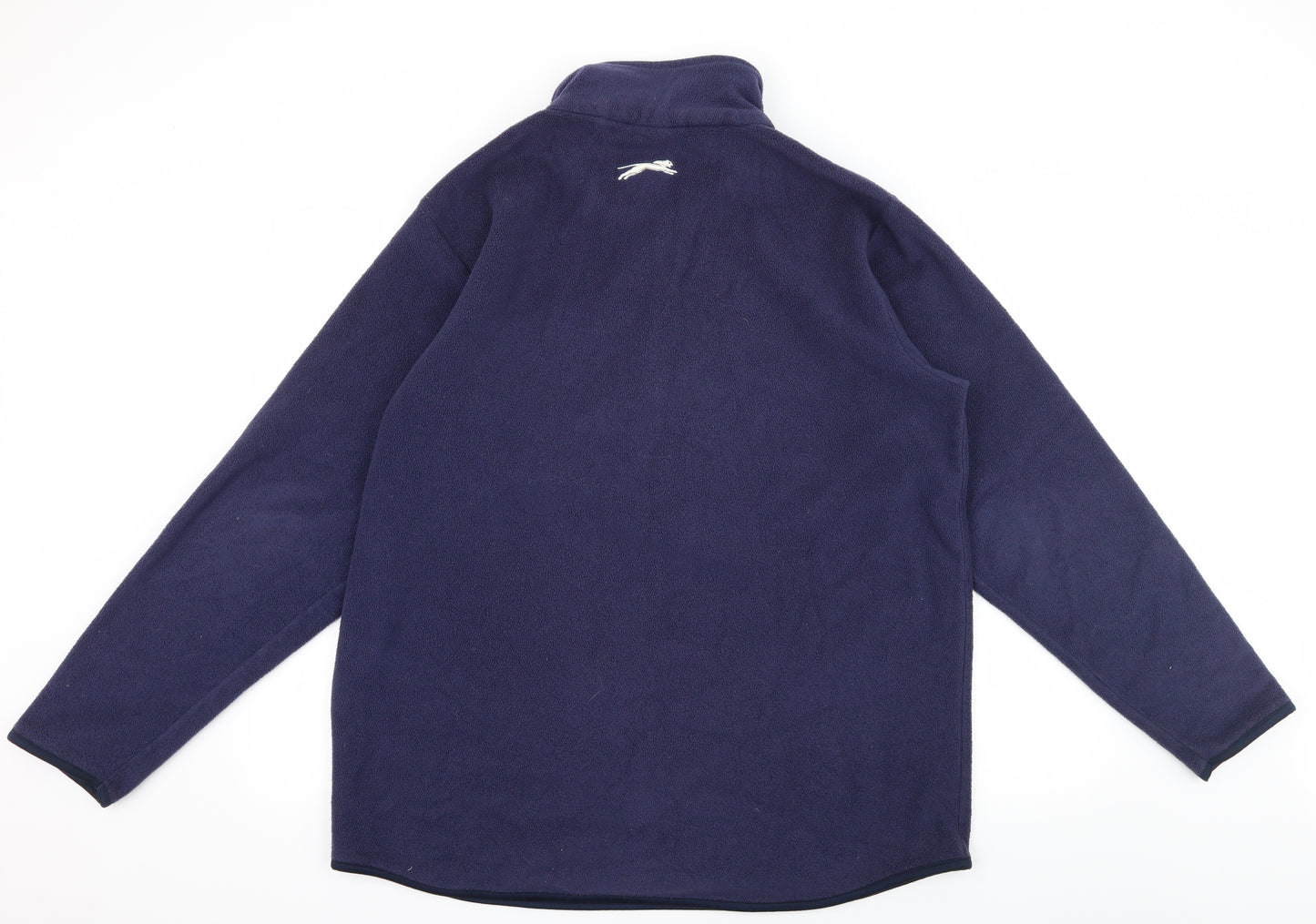 Slazenger Mens Blue  Fleece Pullover Sweatshirt Size XL