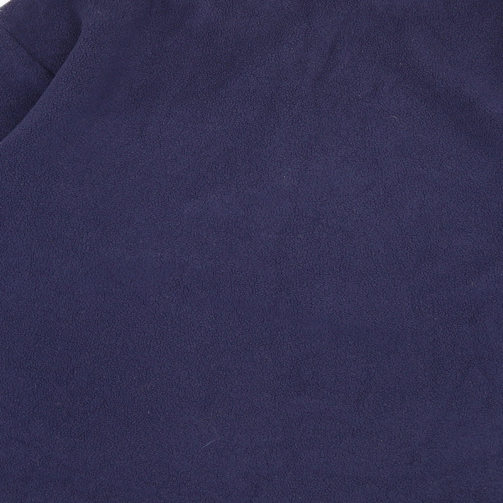 Slazenger Mens Blue  Fleece Pullover Sweatshirt Size XL