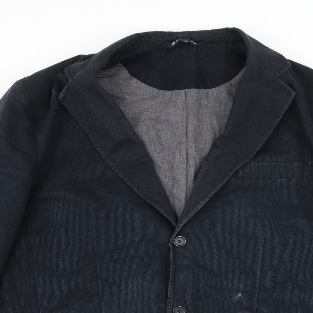 Blue Harbour Mens Blue   Jacket Blazer Size XL