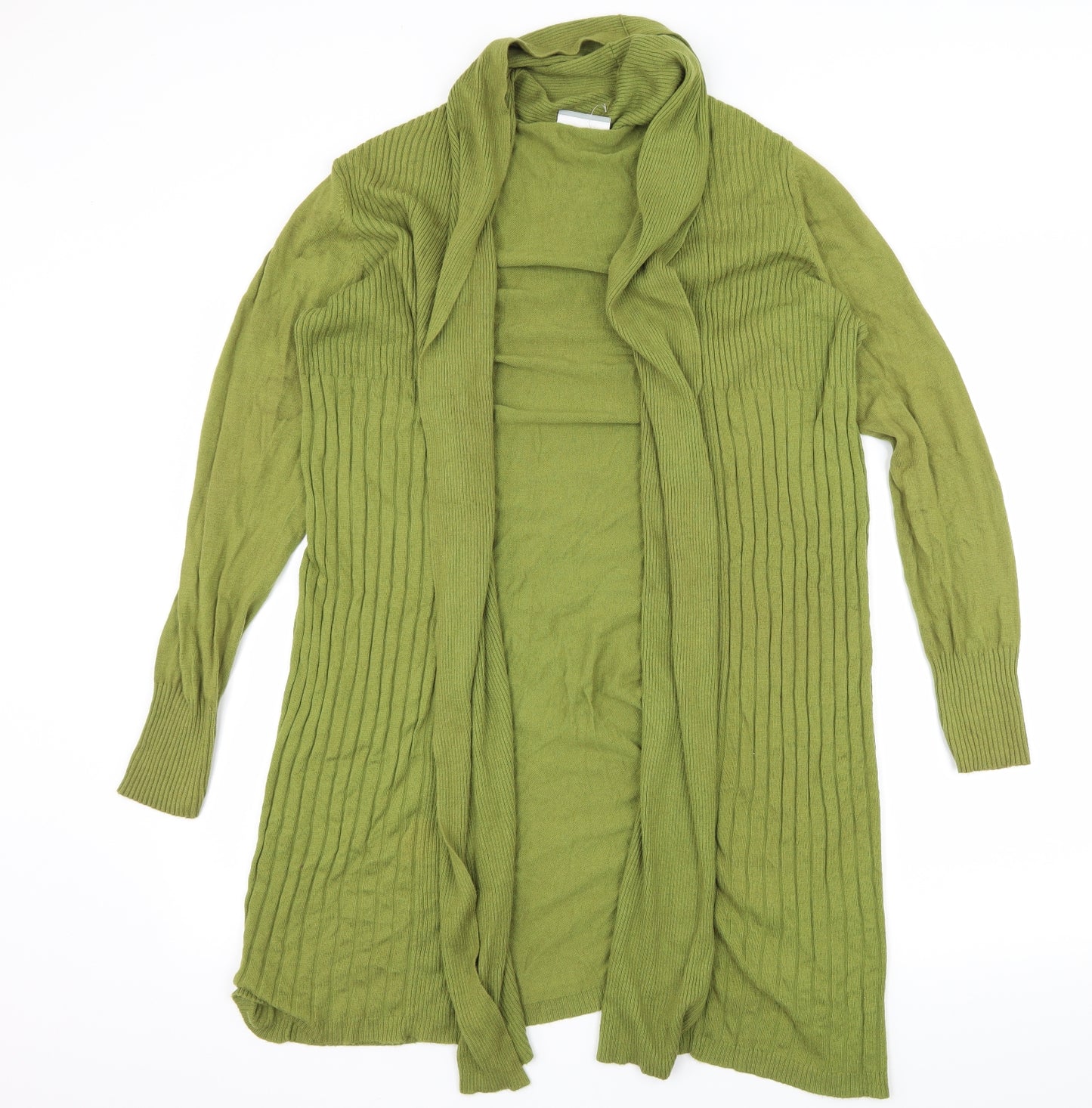 Wallis Womens Green  Knit Cardigan Jumper Size M