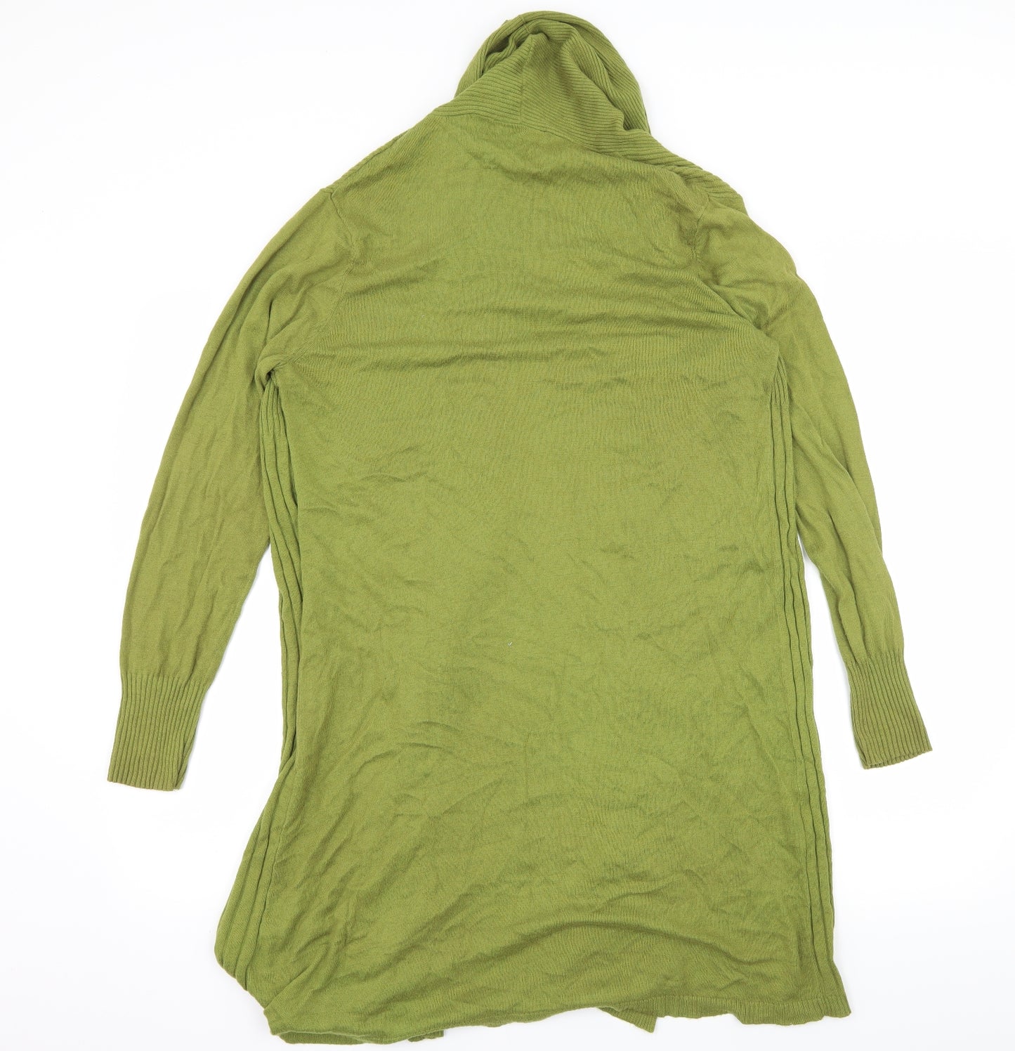Wallis Womens Green  Knit Cardigan Jumper Size M