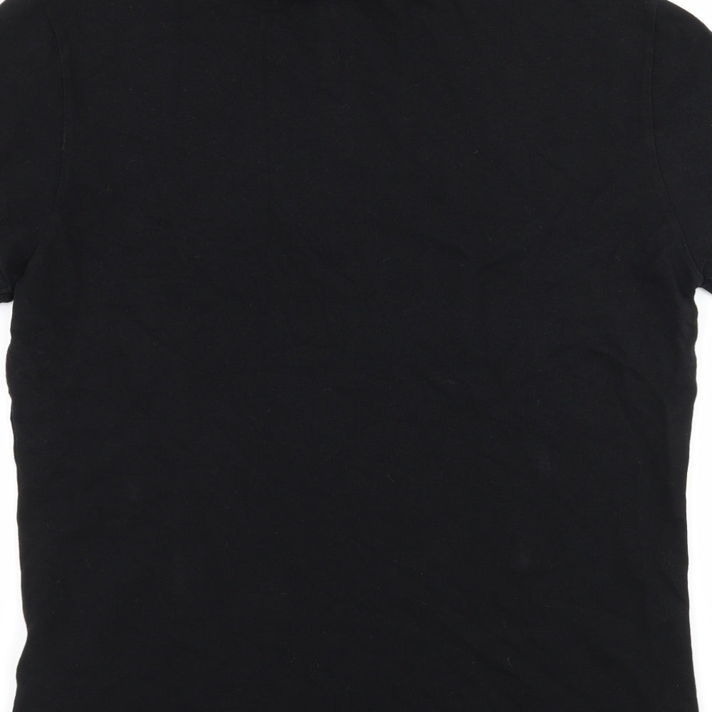 Armani Jeans Mens Black  Jersey  Polo Size XL