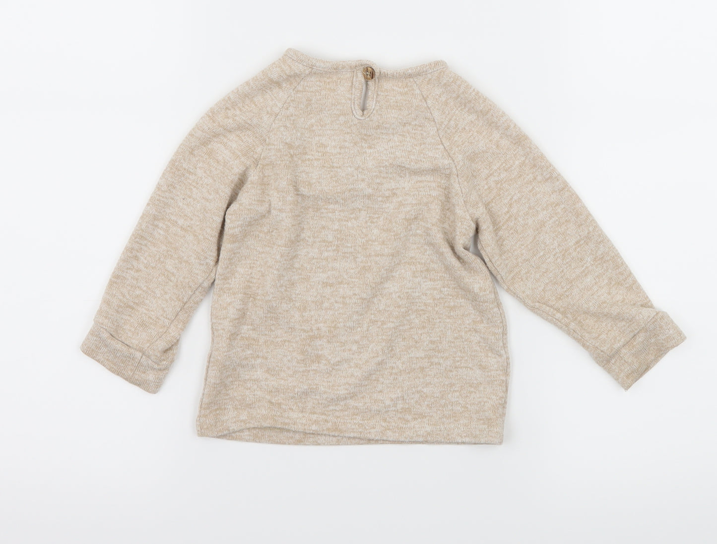 George Baby Brown  Jersey Basic T-Shirt Size 9-12 Months  - Living my best life