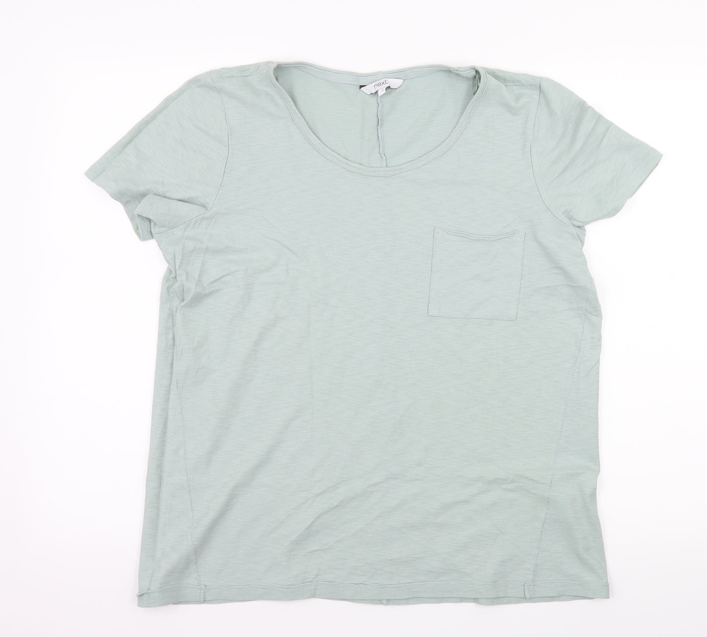 NEXT Womens Green  Jersey Basic T-Shirt Size 16