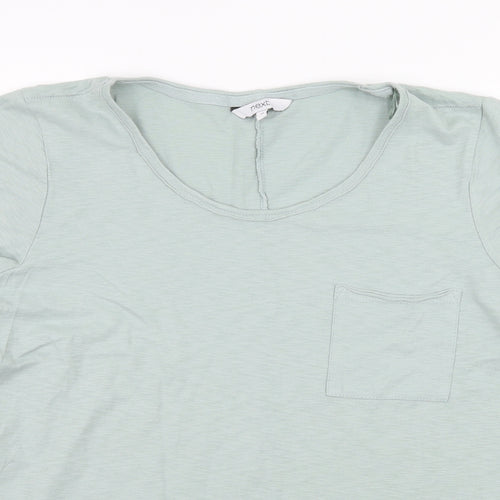 NEXT Womens Green  Jersey Basic T-Shirt Size 16