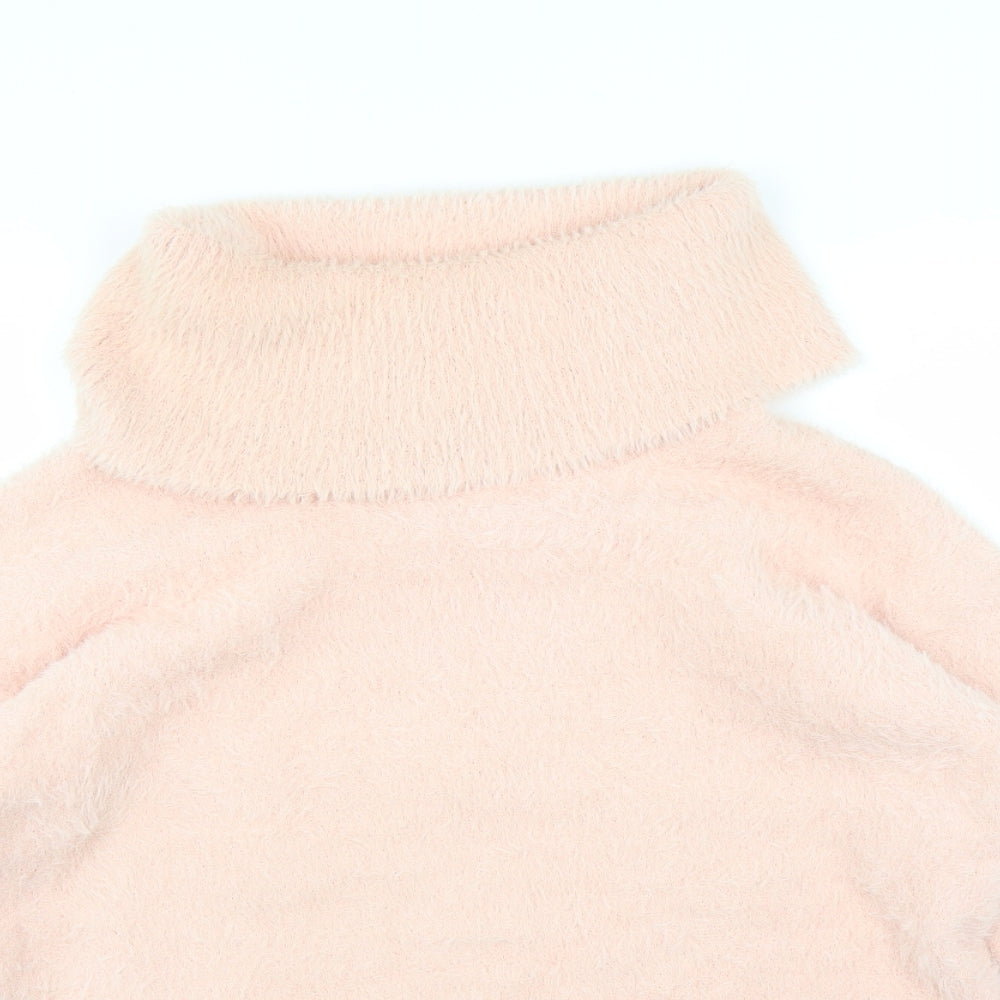 Peacocks Womens Pink   Pullover Jumper Size M
