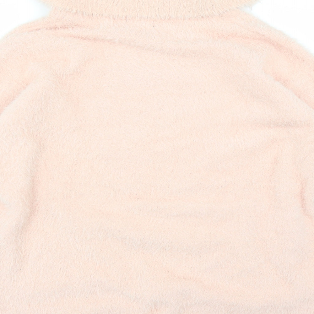 Peacocks Womens Pink   Pullover Jumper Size M