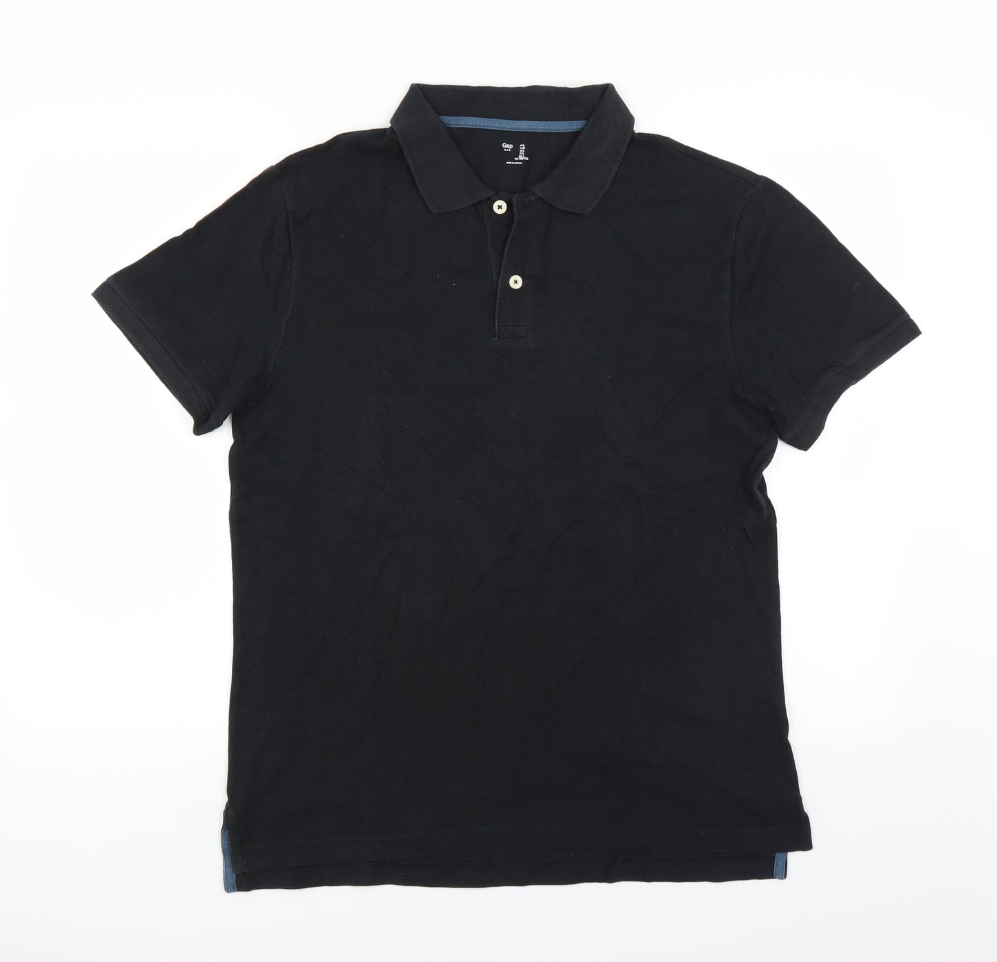 Gap Mens Black    Polo Size L
