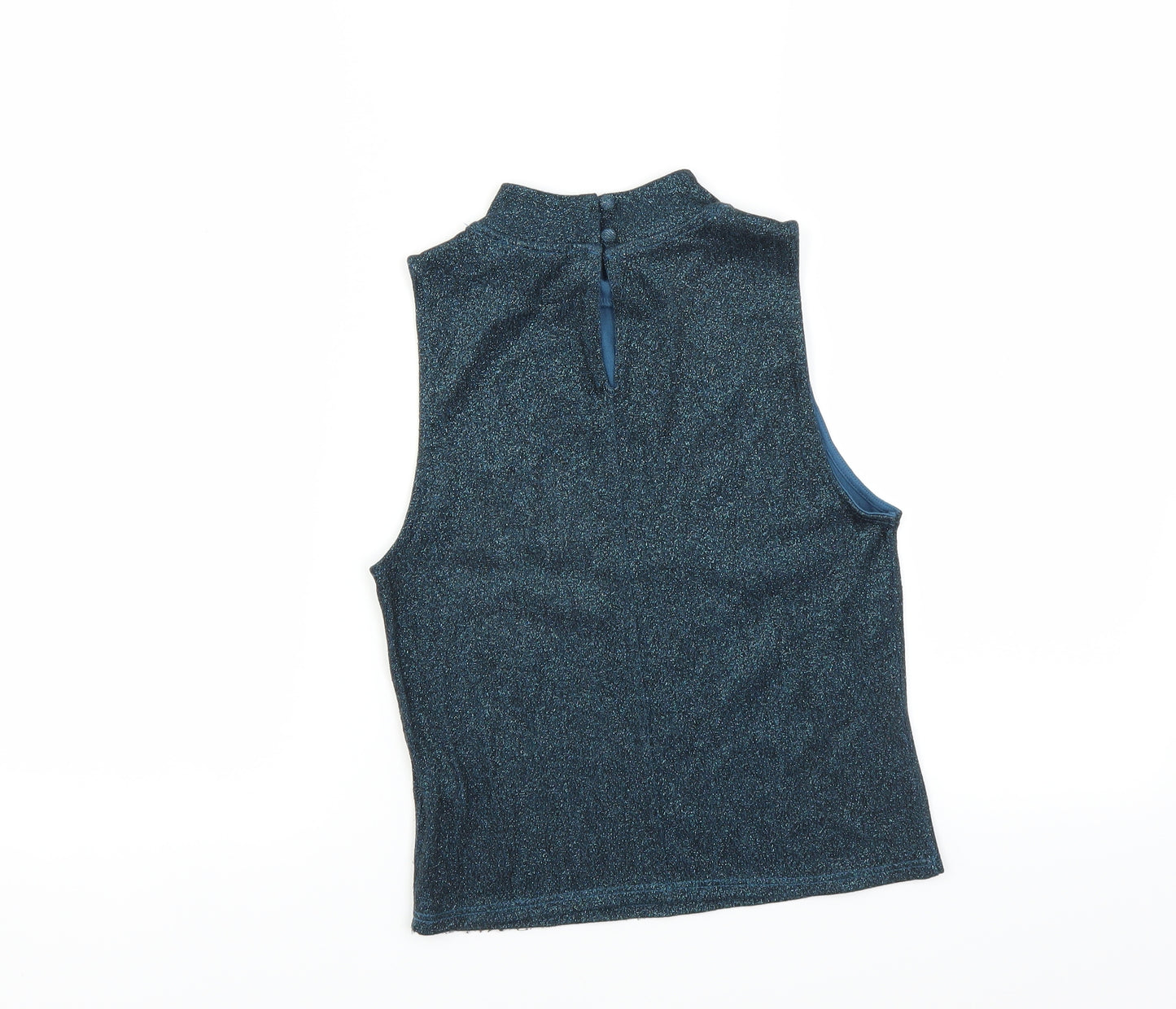 Topshop Womens Blue   Basic Tank Size 6