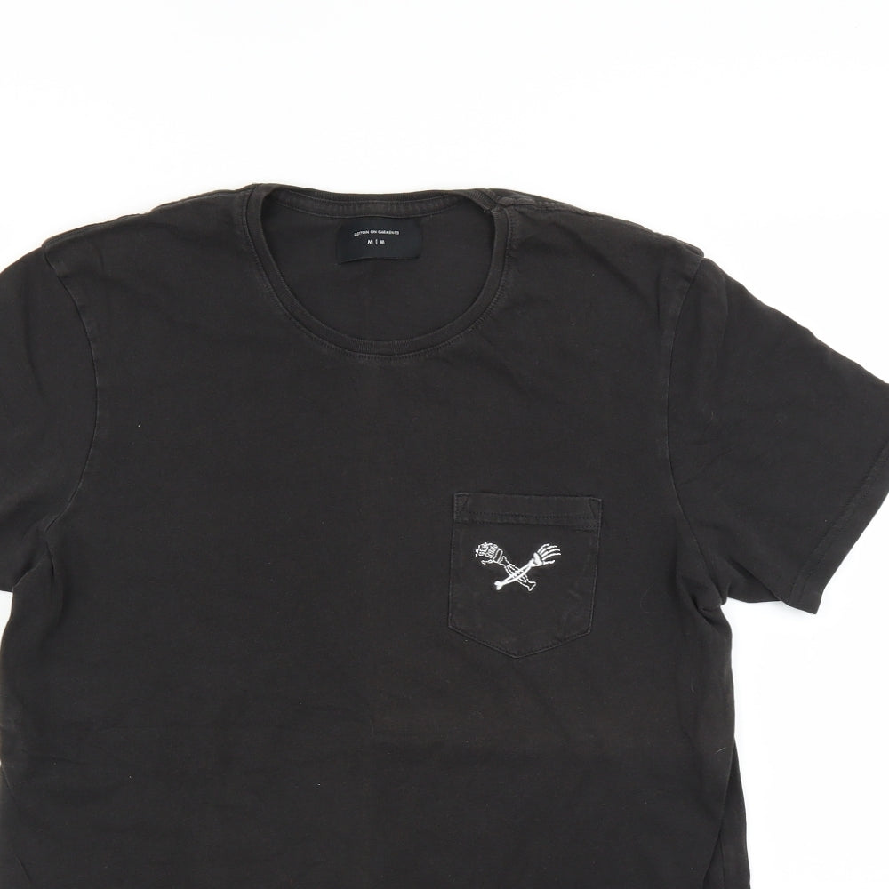 cotton on garments Mens Brown    T-Shirt Size M