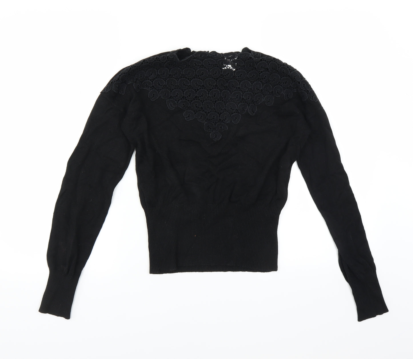 VERO MODA Womens Black   Pullover Jumper Size S