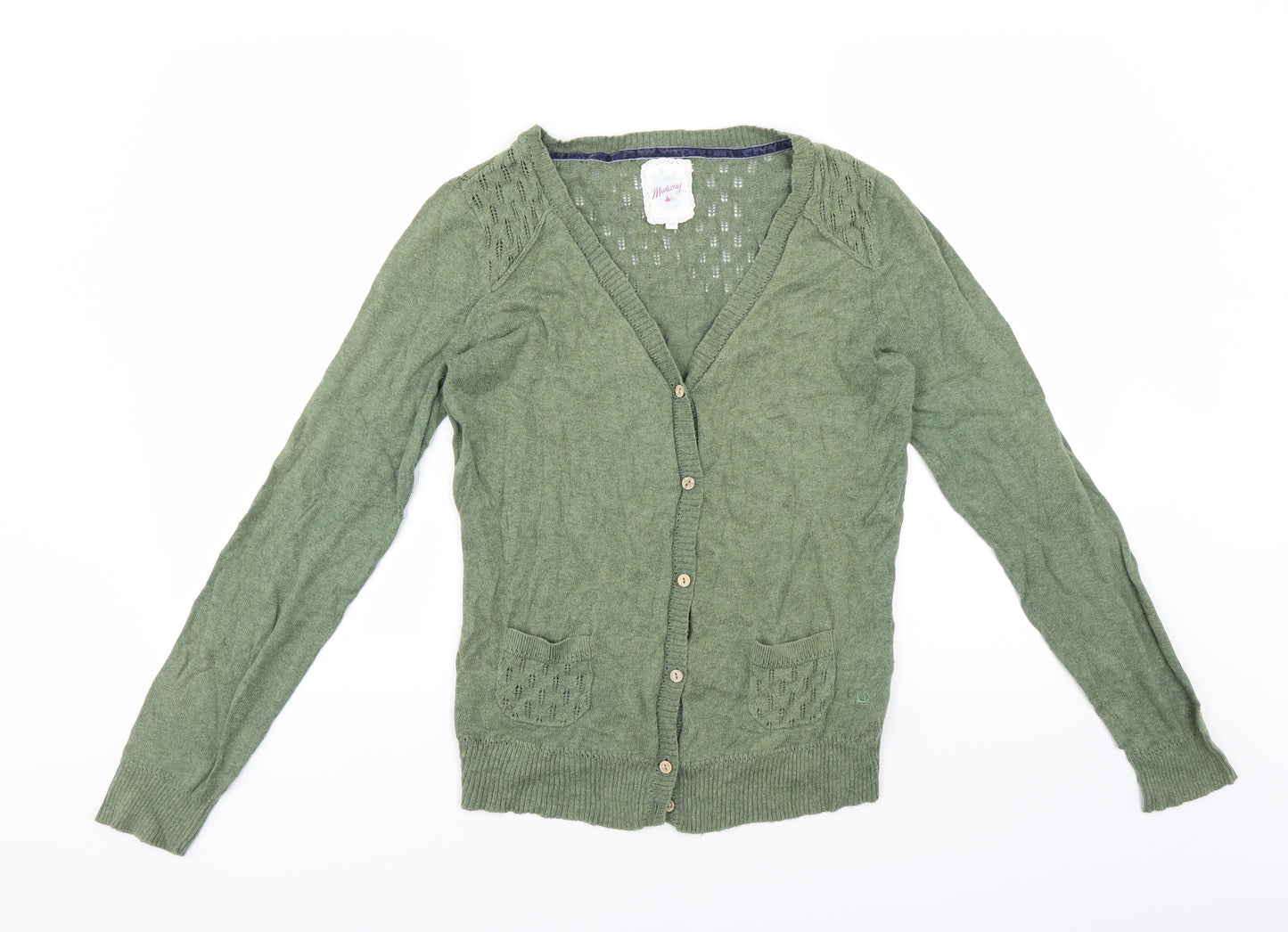 Mantaray Womens Green   Cardigan Jumper Size 12