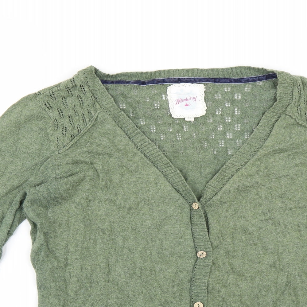 Mantaray Womens Green   Cardigan Jumper Size 12