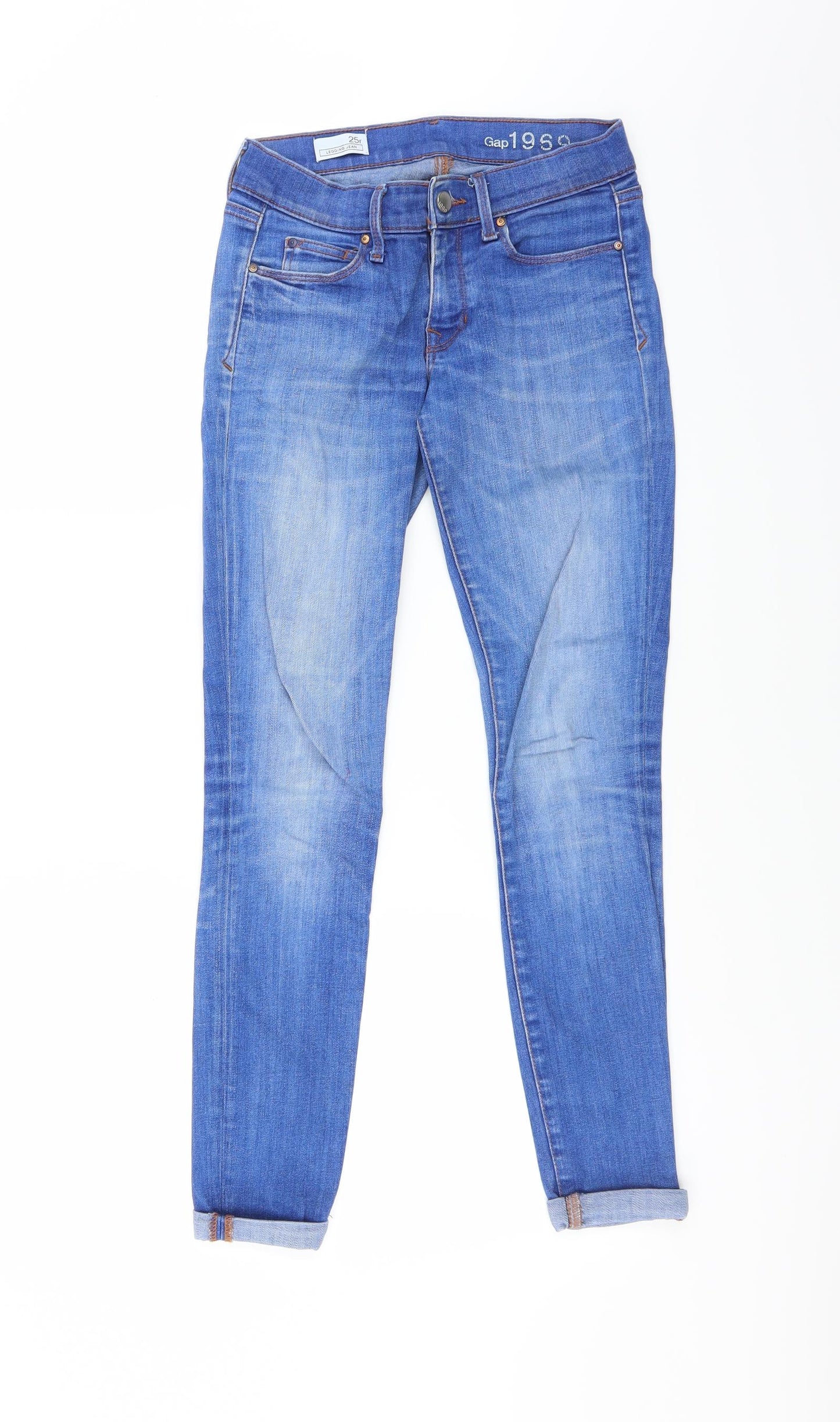 Gap Womens Blue   Skinny Jeans Size 25 in L28 in