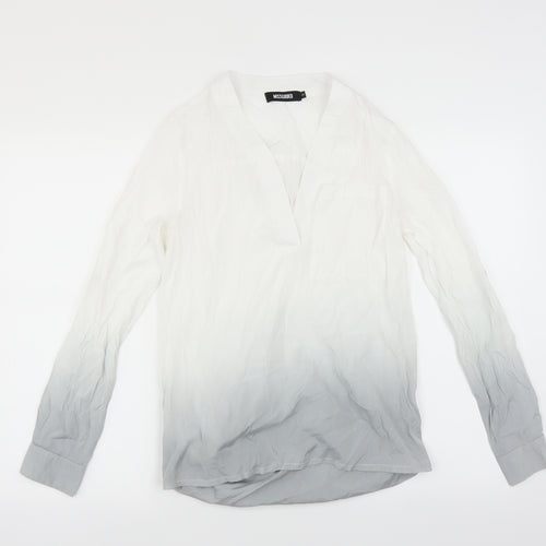 Missguided Womens Grey   Basic Blouse Size 6