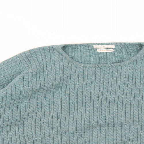 House of Bruar Womens Green   Pullover Jumper Size M