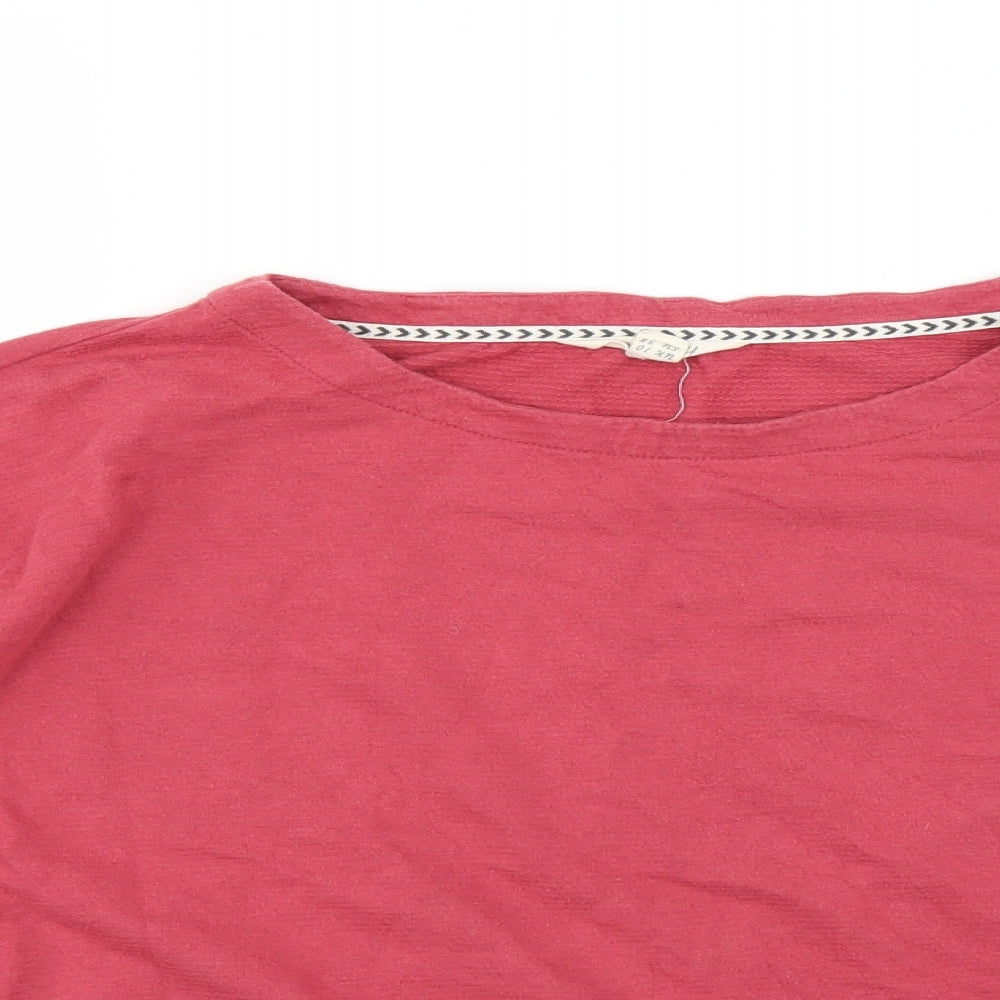 White Stuff Womens Pink   Tunic T-Shirt Size 10