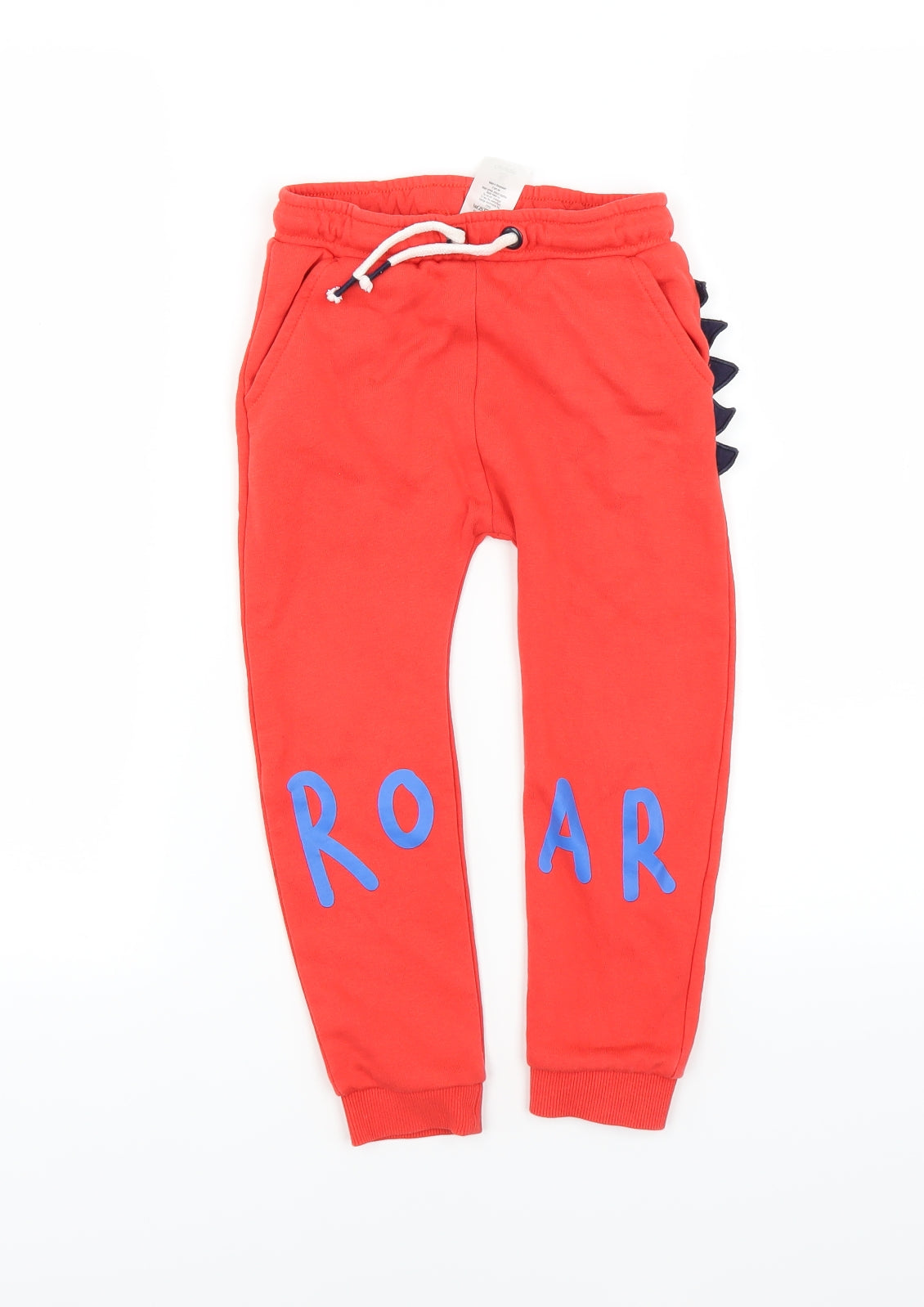 George Boys Orange   Jogger Trousers Size 3-4 Years - Roar