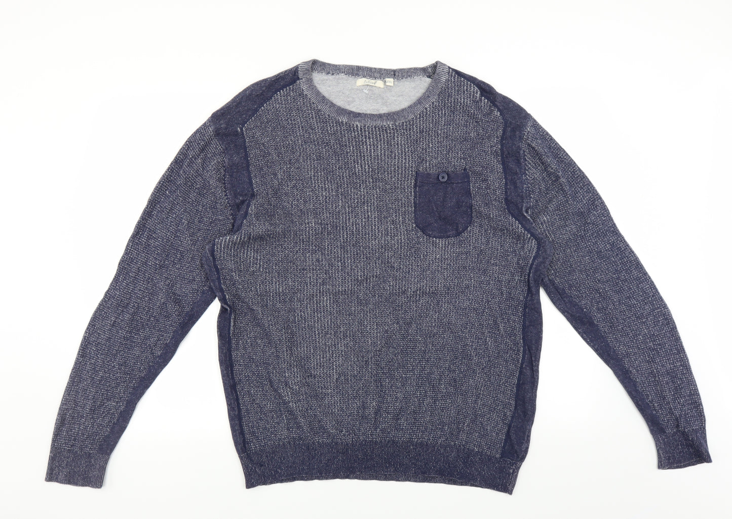 Onfire Mens Blue   Pullover Jumper Size 2XL