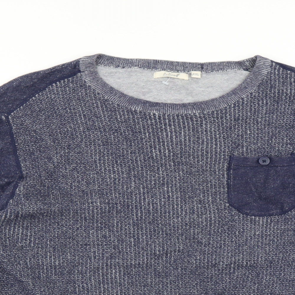 Onfire Mens Blue   Pullover Jumper Size 2XL
