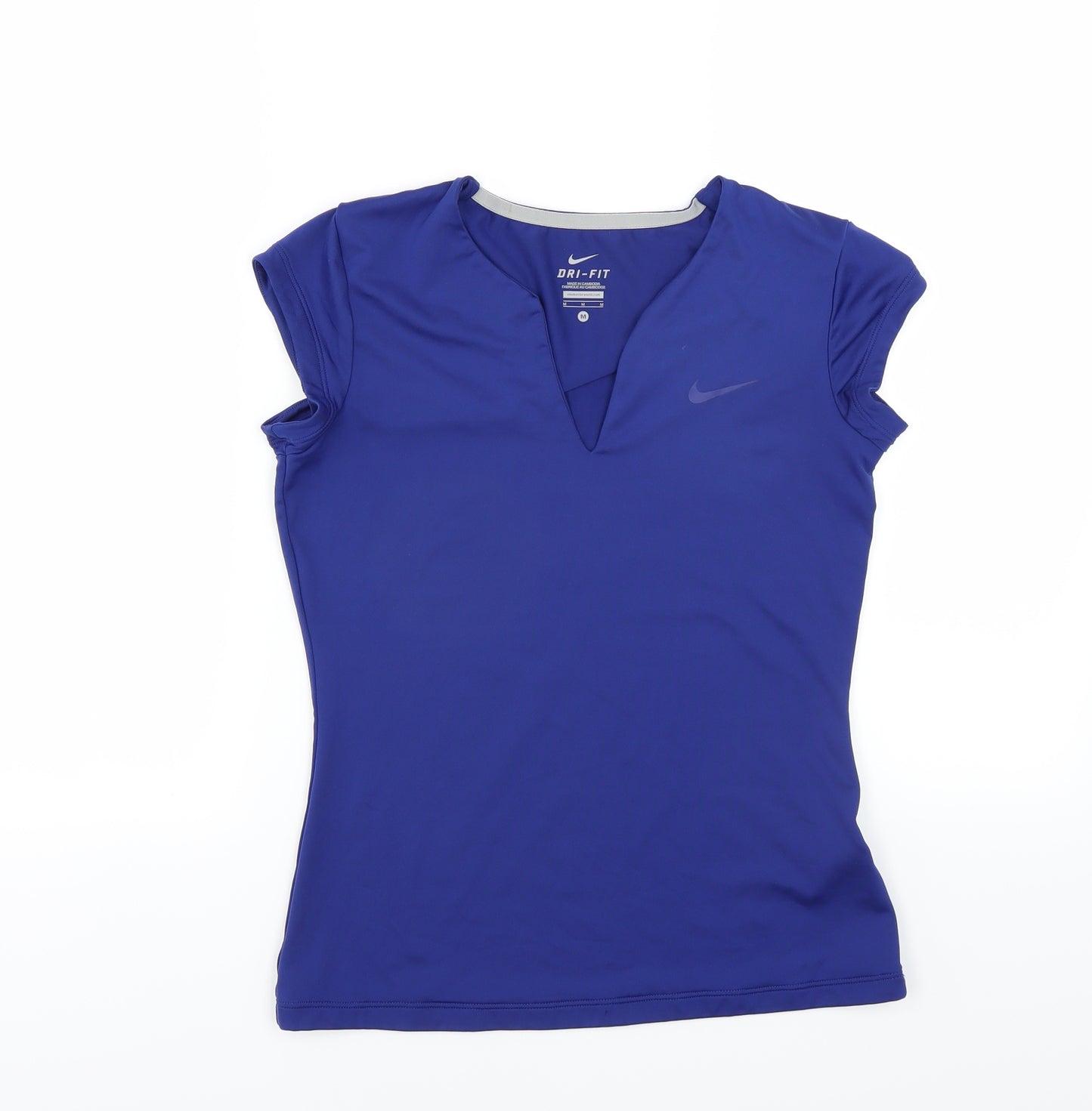 Nike Womens Blue   Basic T-Shirt Size M