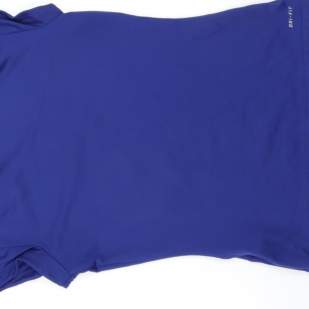Nike Womens Blue   Basic T-Shirt Size M