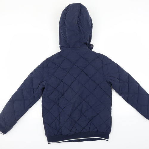 McGregor Boys Blue   Quilted Coat Size 14 Years